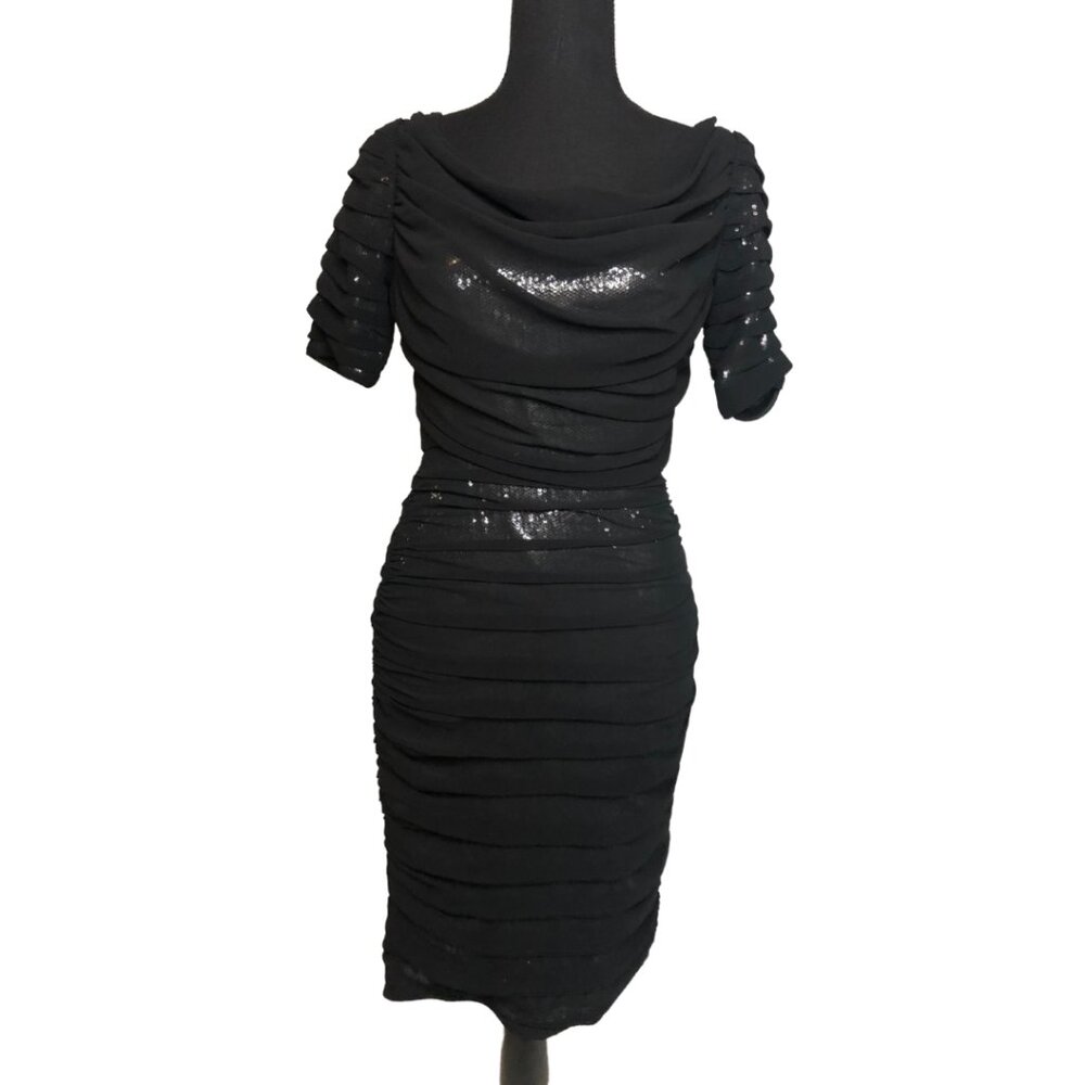 Tadashi Shoji Black Dress – Size 4 Petite